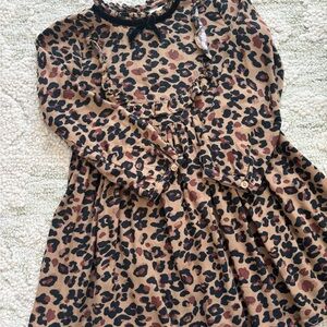 Next Animal Print Dress with Long Sleeves